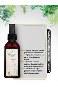 Aşırı Yıpranmış Saçlar Için Keratin Bakım Yağı 100 ml ürün fotoğrafı