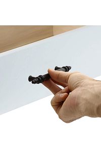 (SERT PLASTİK) Polavit 96 Mm Siyah Mobilya Mutfak Çekmece Dolap Dolabı Kulpu Kulbu Kulpları 10 Adet ürün fotoğrafı