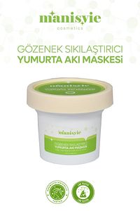 Gözenek Sıkılaştırıcı Yumurta Akı Maskesi - Pore Tightening Egg White Mask ürün fotoğrafı