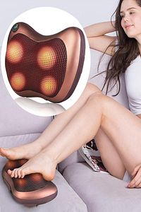 Masaj Yastığı Çift Motorlu Ovmalı Masaj Aleti ürün fotoğrafı