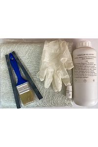 Erbaylar Fiber Polyester Reçine Tekne Tamir Seti/tamir Kiti 1 Kg ürün fotoğrafı