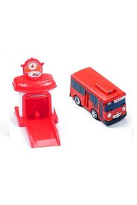 4 Lü Set Tayo Otobüs Ve Garaj Seti Tayo Oyuncakları Tayo Otobüs Garajı ürün fotoğrafı