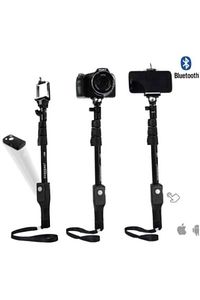 Tripod Bluetooth Kumandalı Kablosuz Selfie Çubuğu ürün fotoğrafı