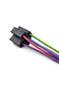 Mini Röle Soketi 4 - 5 Fişli Bakır Kablolu Pirinç Terminalli 1.50mm Kablo-5 Fiş Uyumlu ürün fotoğrafı