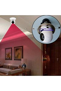 360 Ptz Ip Kamera Gece Görüş Kablosuz Akıllı Ampul Wifi Camera ürün fotoğrafı