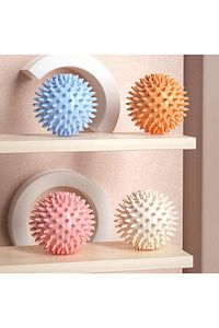 Kas Gevşetici Masaj Topu - Dikenli Duyu Uyarıcı Masaj Egzersiz Topu 2 Adet Massage / Exercise Ball ürün fotoğrafı