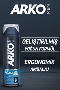 Serinletici Erkek Bakım Tıraş Köpüğü Cool 4x200ml ürün fotoğrafı