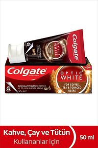 Optic White Kahve, Çay Ve Tütün Kullanıcıları Için Beyazlatıcı Diş Macunu 50 ml ürün fotoğrafı