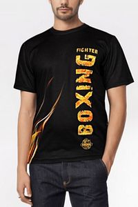 Dijital Baskılı Fitness Boks Muay Thai Antrenman Tişörtü Spor T-shirt Bxt072 ürün fotoğrafı