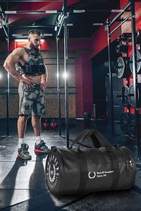 Unisex Askılı Orta Boy Spor Seyahat Fitness Çantası Kadın Ve Erkek Için ürün fotoğrafı