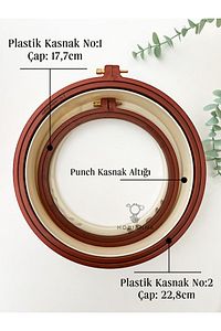 Nurge Punch (panç) Nakış Kasnak Seti ürün fotoğrafı