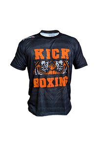 TX712 Tiger Kick Boks Tişört Kick Boxing Antrenman Tshirt ürün fotoğrafı