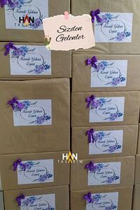 İsimli Çeyiz Etiketi - A4 Ebat- 10'lu Paket Kendinden Yapışkanlı ürün fotoğrafı