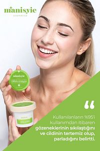 Gözenek Sıkılaştırıcı Yumurta Akı Maskesi - Pore Tightening Egg White Mask ürün fotoğrafı