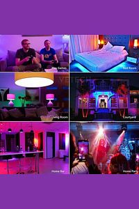 Akıllı Ampul Wi-Fi TUYA Destekli RGB Led Lamba ürün fotoğrafı