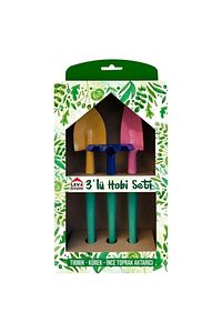 Bahçe Hobi Seti Bahçıvan Hobi Set 3'lü ( Tırmık, Kürek, Ince Toprak Aktarıcı ) ürün fotoğrafı