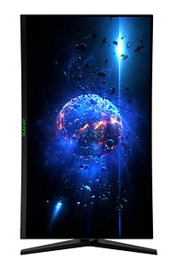 Aryond A27 V2 27" 180hz Qhd 1 Ms Hdr10 300 Nit G-sync Freesync Curved Pivot Va Oyuncu Monitörü ürün fotoğrafı