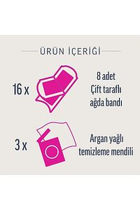 Pure Hipoalerjenik Sir Ağda Bandı Bikini & Koltuk Altı Bölgesi Hassas Ciltler 32'li (16'lı X 2 Adet) ürün fotoğrafı