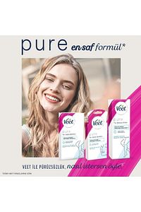 Pure Tüy Dökücü Krem Hassas Ciltler için 200 ml, Amonyaksız Ferah Koku, Daha Saf Formül ürün fotoğrafı