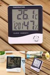 Çok Fonksiyonlu Lcd Dijital Ekranlı Duvar Ve Masaya Uygun Standlı Nem Saat Derece Özellik Termostat ürün fotoğrafı