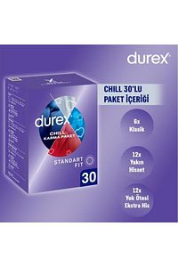 Chill 30'lu Karma Paket Prezervatif Ekstra Avantaj Paketi ürün fotoğrafı