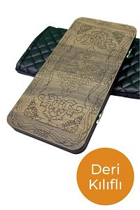 2024 Tavla Seyahat Mini Mobil Çanta Cep Kamp Piknik Kafe Tavla Seti 24 X 12 Cm ürün fotoğrafı