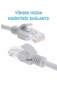 Cat6 20mt Lan Ethernet Kablosu Fabrikasyon Internet Kablo ürün fotoğrafı