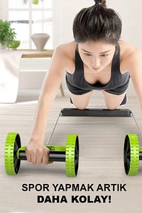 Multi Fonksiyon Spor Aleti Karın Kası Göbek Eritme Fitness Egzersiz Spor Aleti ürün fotoğrafı