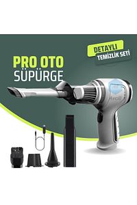 2 Yıl Pro 120w 9000pa Güçlü Emiş ve Üfleme Özellikli Ev Araç Kablosuz Şarjlı El Süpürgesi ürün fotoğrafı
