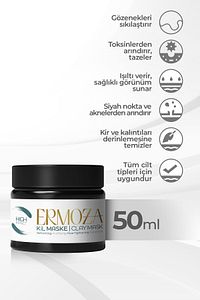 High Impact - Siyah Nokta & Akne Karşıtı - Gözenek Sıkılaştırıcı - Arındırıcı Kil Maskesi 50ml ürün fotoğrafı