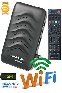Falcon Çanaklı-Çanaksız Wi-fi Dahil Full Hd Sınırsız Sinema Paketli Uydu Alıcısı ürün fotoğrafı