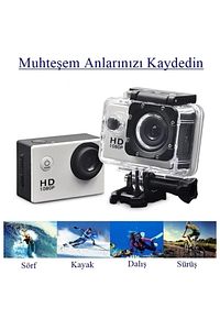 4K Aksiyon Kamerası 3 Atmye Kadar Su Geçirmez Arttırılabilir Hafızalı ürün fotoğrafı