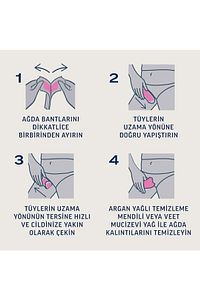 Pure Hipoalerjenik Sir Ağda Bandı Bikini & Koltuk Altı Bölgesi Hassas Ciltler 16'lı ürün fotoğrafı
