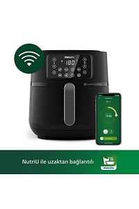 5000 Serisi Airfryer XXL Connected, 7,2 Lt (1,4 kg), Rapid Air Teknolojisi, HD9285/96 ürün fotoğrafı