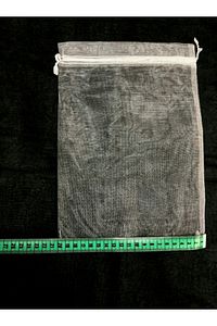 Organze Şeffaf Tül Kese , 10 Adet (20X30 CM) Yazma,dügün Havlu,yasin,bohça,üzüm Torbası Kesesi ürün fotoğrafı