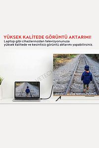 1.5 Metre HDMI Kablo Full HD PVC Hdmi Kablosu ürün fotoğrafı