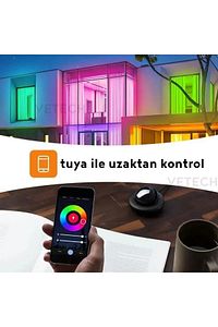Akıllı Ampul Wi-Fi TUYA Destekli RGB Led Lamba ürün fotoğrafı