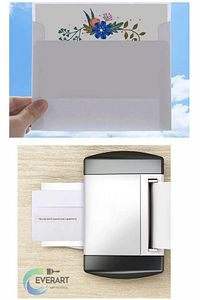 Mektup Zarfı,davetiye Zarfı Beyaz 11,4x16,2cm Buklet 500 Adet ürün fotoğrafı