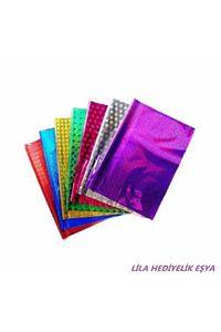 Metalize Bantlı Hediye Poşeti 7x9 Cm 500 Adet Hediye Paketi ürün fotoğrafı