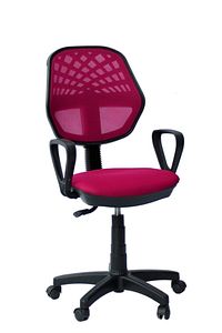 Pembe Fileli Sekreter Koltuğu,ofis Koltuğu,büro Koltuğu,çalışan Koltuğu,ofis Eleman Koltuğu ürün fotoğrafı