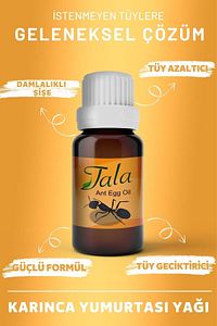 Tüy Azaltıcı Ve Tüy Dökücü Karınca Yumurtası Yağı Tüy Inceltici 3 Adet ürün fotoğrafı