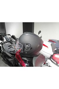 Jk526 Güneş Vizörlü Mat Siyah Açık Kask ürün fotoğrafı