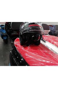 Jk526 Güneş Vizörlü Mat Siyah Açık Kask ürün fotoğrafı