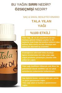 Yılan Yağı Saç Dökülmesi Karşıtı Saç Besleyici ve Onarıcı Saç Bakım Yağı 20 Ml ürün fotoğrafı