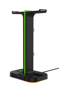 Rgb Usb Çoklayıcı Oyuncu Kulaklık Standı ürün fotoğrafı