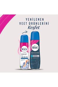 Professional Tüy Dökücü Krem Sprey Bacak & Vücut Bölgesi Hassas Ciltler için 150ml ürün fotoğrafı