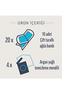 Professional Yüze Özel Sir Ağda Bandı Hassas Ciltler İçin 20'li ürün fotoğrafı