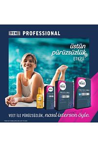 Professional Tüy Dökücü Krem Sprey Bacak & Vücut Bölgesi Hassas Ciltler 150ml x2 Adet ürün fotoğrafı