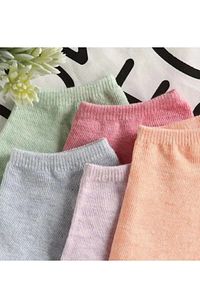 Kadın Karışık Extra Soft Renkli Koton Patik Çorap Seti 8 Çift ürün fotoğrafı
