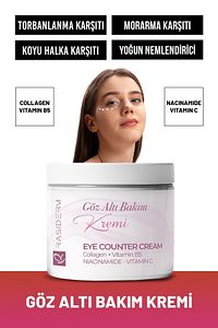 Göz Altı Torba Ve Morluk & Koyu Halka Karşıtı Yoğun Nemlendirici Ile Göz Altı Aydınlatıcı Krem 50ml ürün fotoğrafı